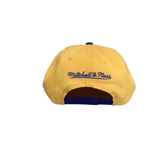 Mitchell & Ness Los Angeles Lakers Adjustable Snapback Hat Cap One Size - Picture 4 of 5